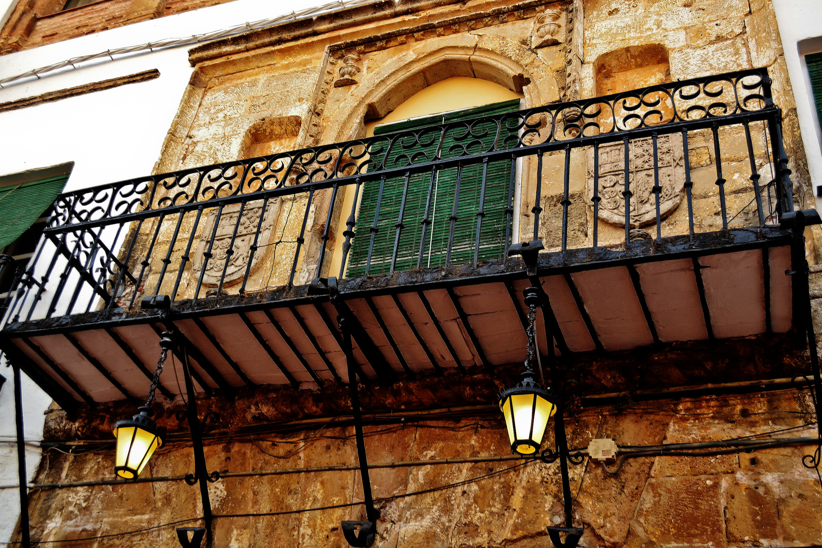 Alter Balkon in Marbella