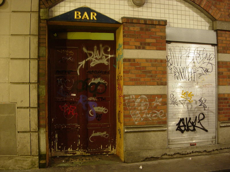 Alter Bar Eingang in Temple Bar