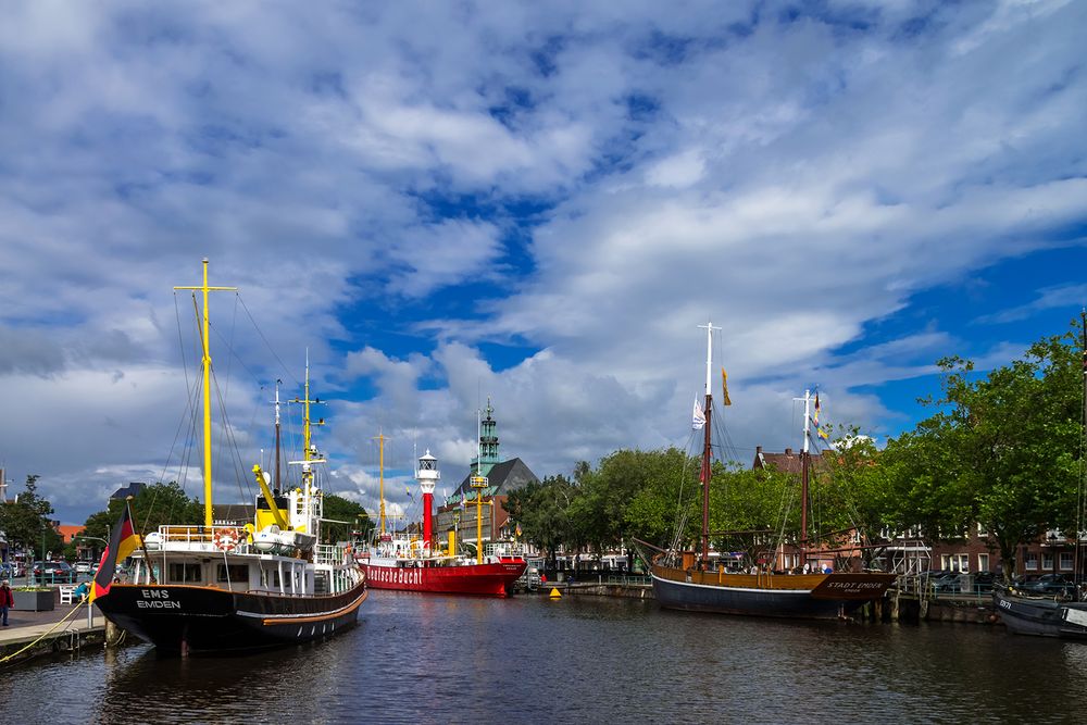 Alter Binnenhafen in Emden