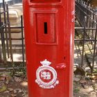 Alter Briefkasten in Kandy