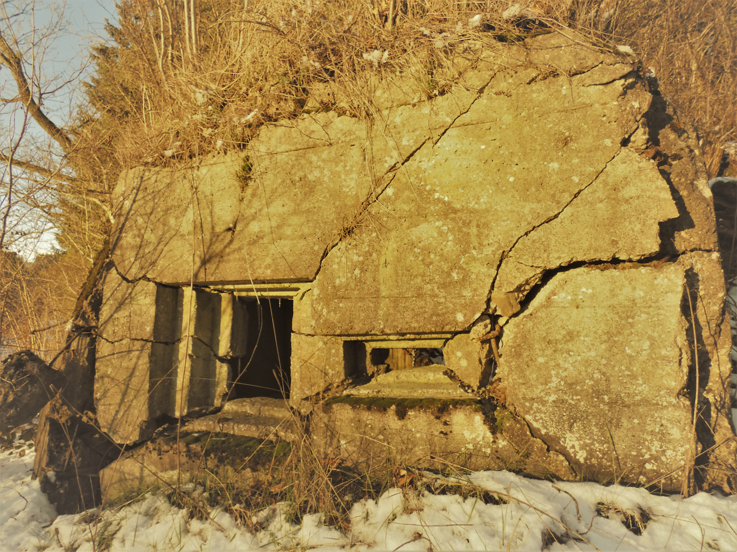 alter Bunker in der Eifel