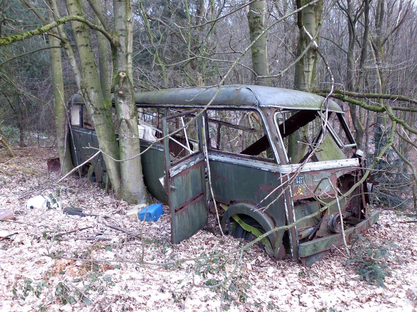 Alter Bus im Wiehengebirge Liniennummer: 461