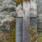 Alter deutscher Friedhof im Böhmerwald in Tschechien