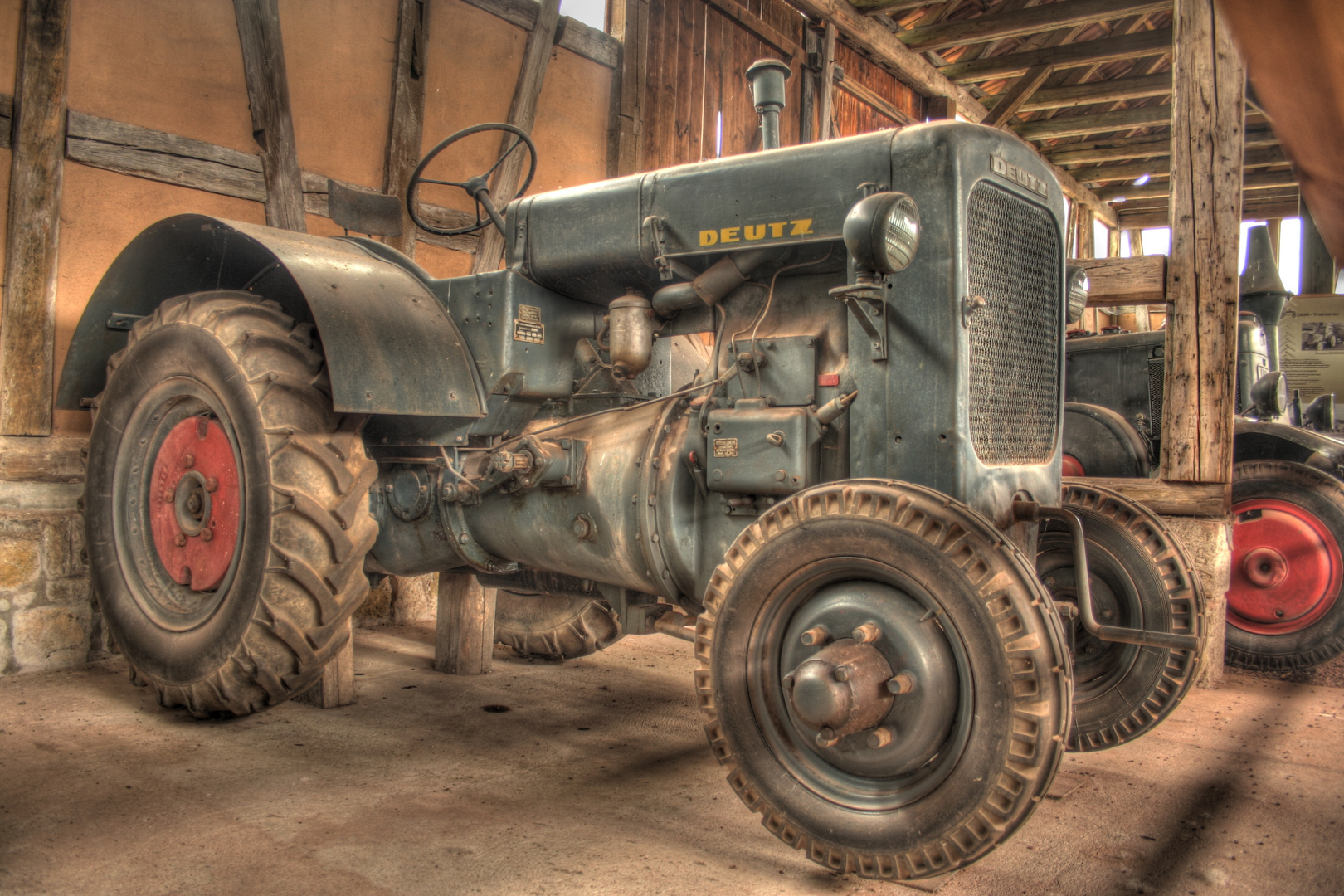 Alter Deutz Foto Bild Industrie Und Technik Traktoren Landwirtschaftliche Technik Bilder Auf Fotocommunity