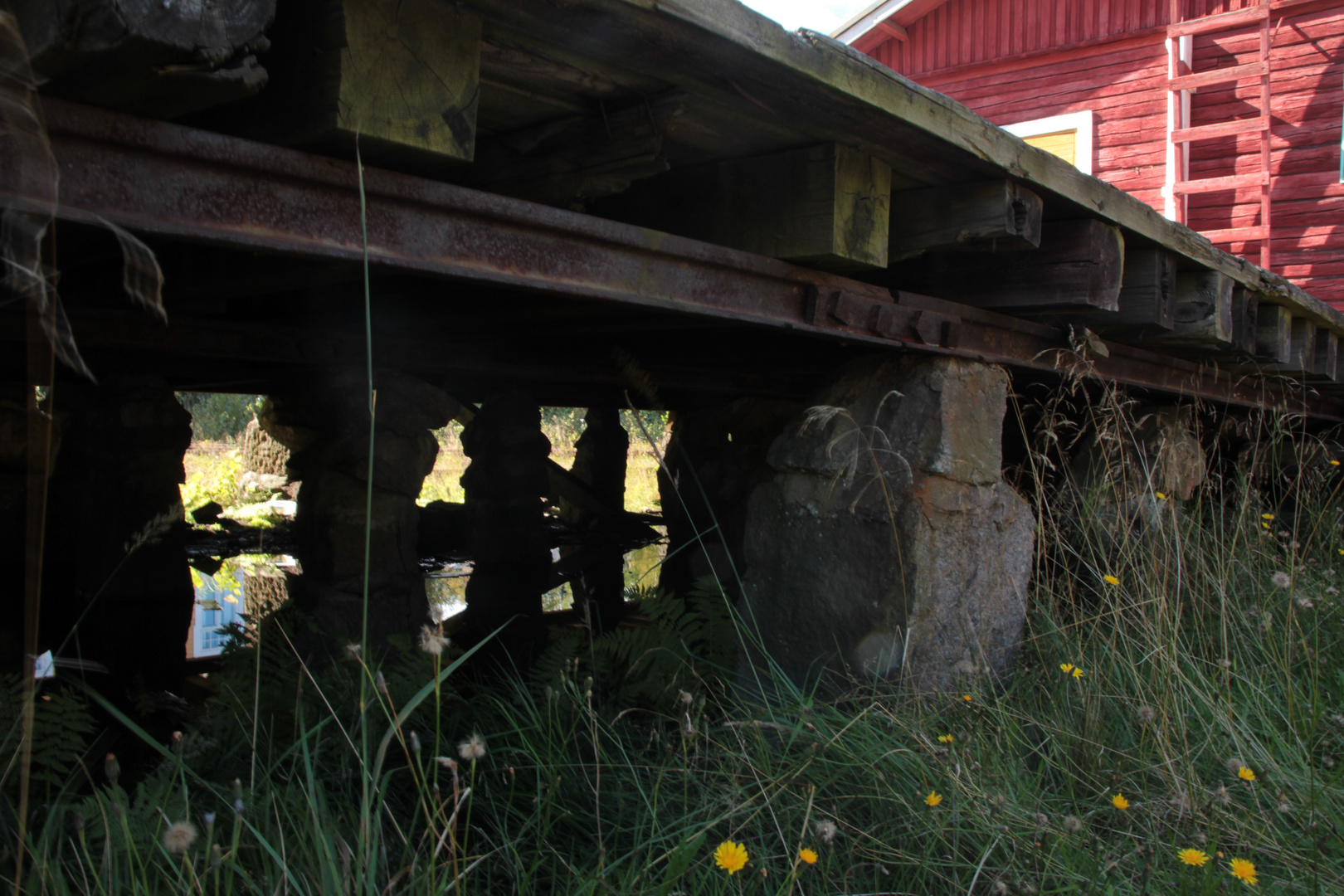 alter Eisenbahnsteig