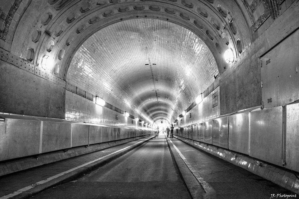 Alter Elbtunnel in Hamburg