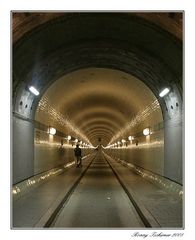 Alter Elbtunnel in Hamburg