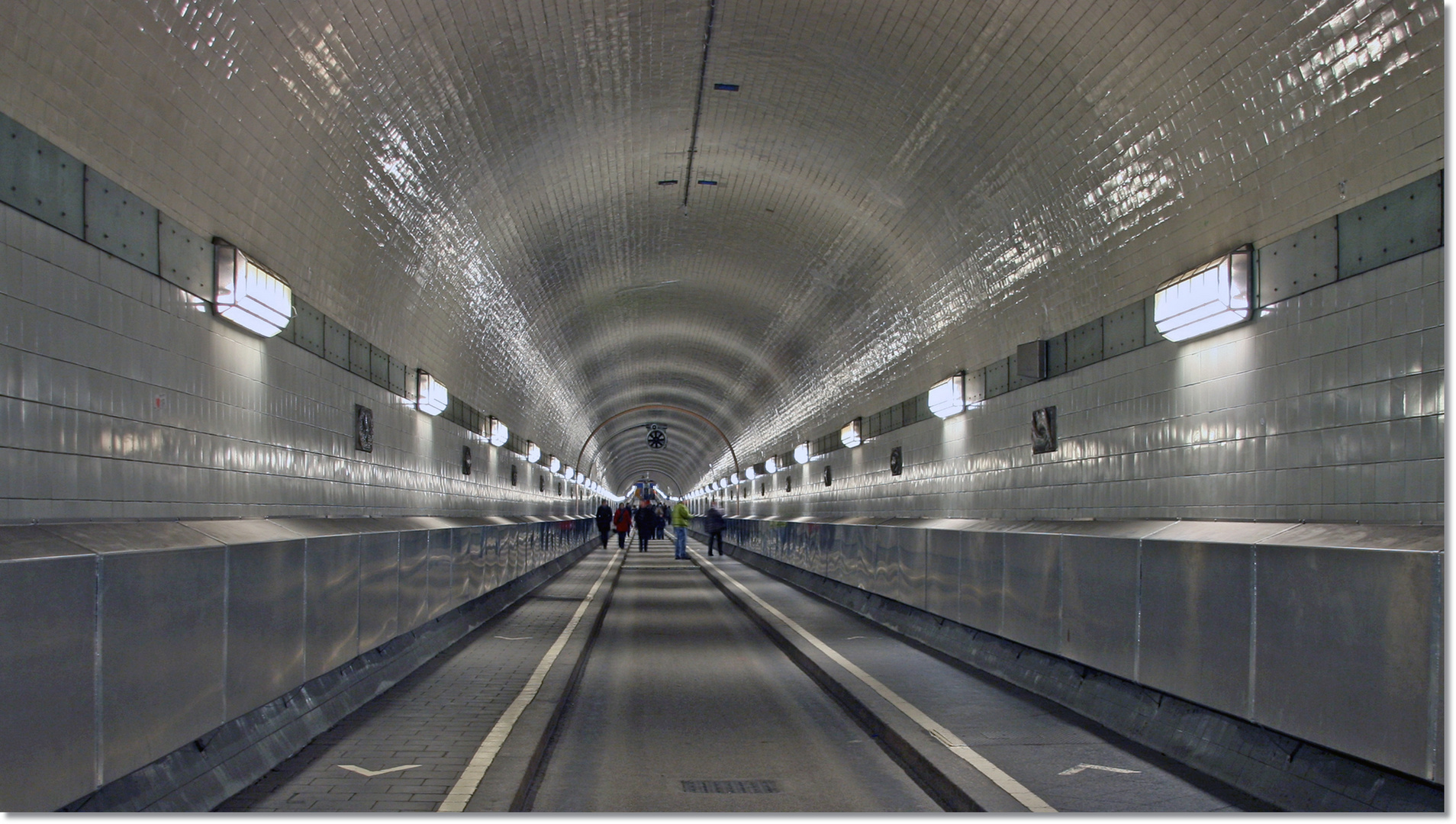 Alter Elbtunnel in Hamburg