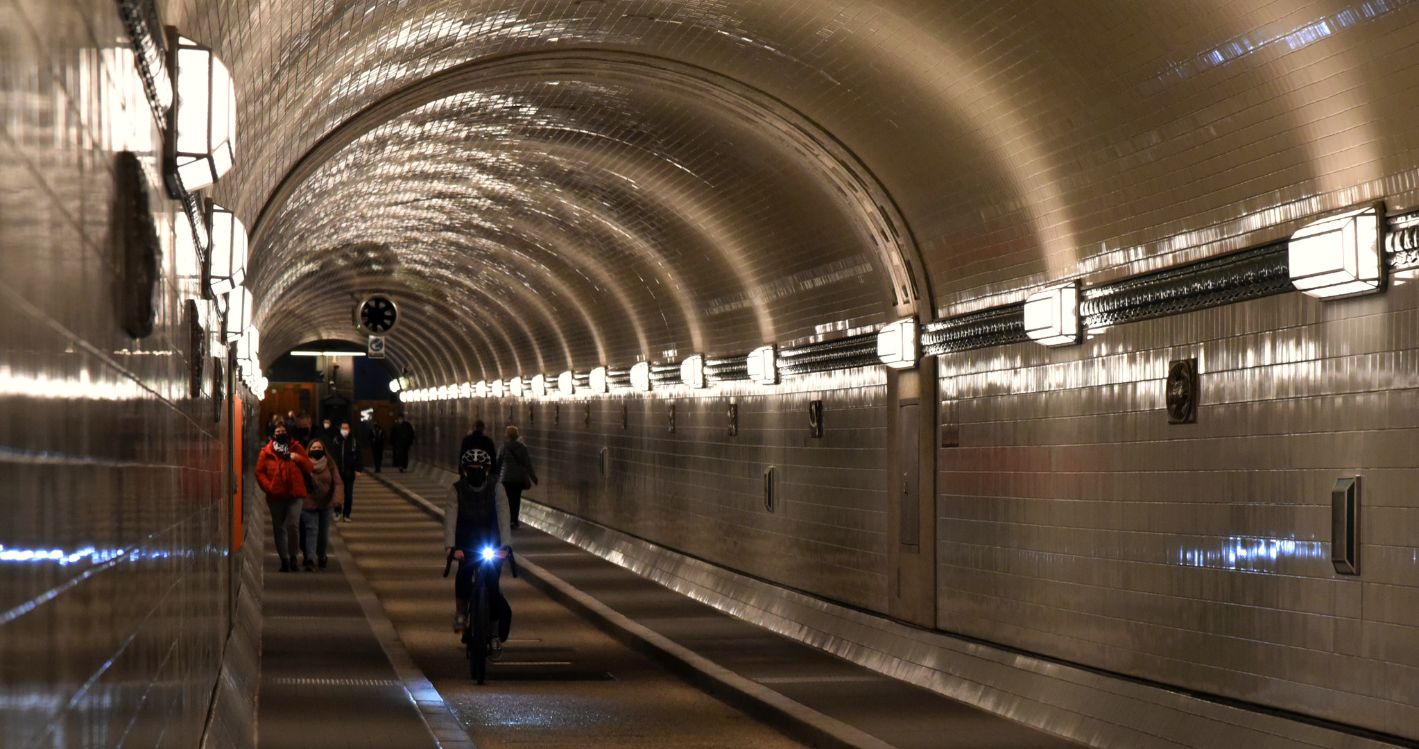 Alter Elbtunnel in Hamburg