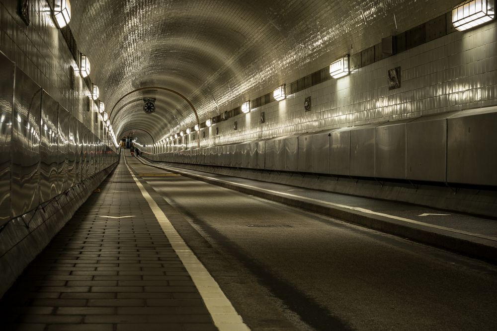 Alter Elbtunnel in Hamburg