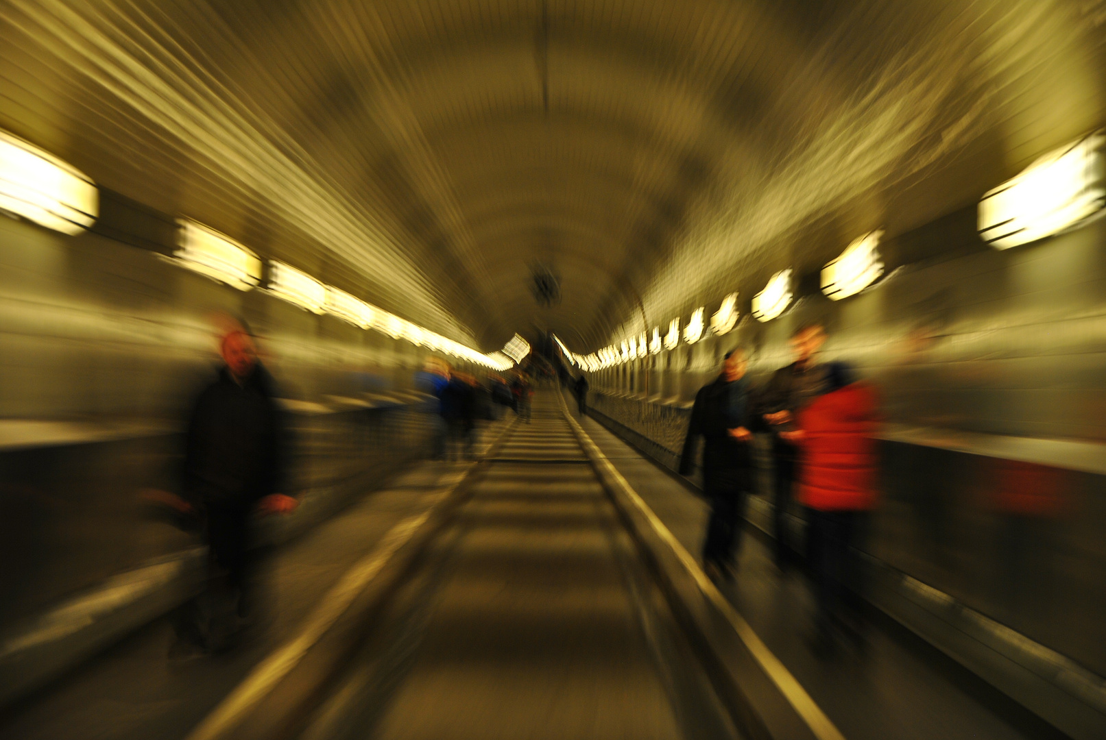 Alter Elbtunnel in Hamburg