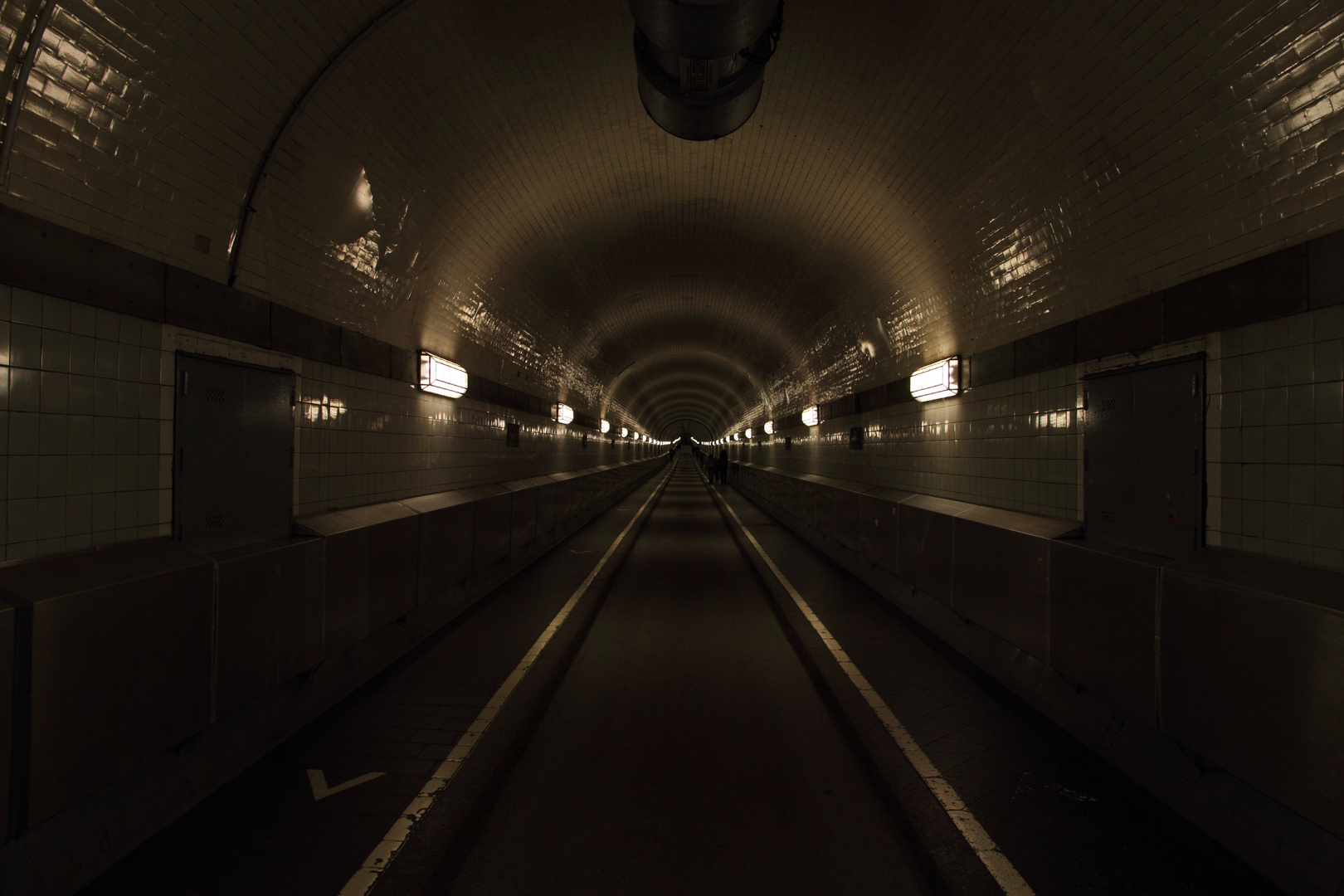 Alter Elbtunnel in Hamburg