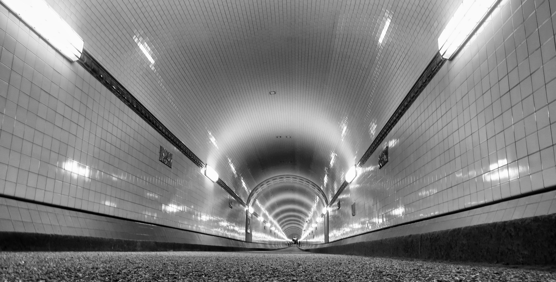 Alter Elbtunnel in Hamburg