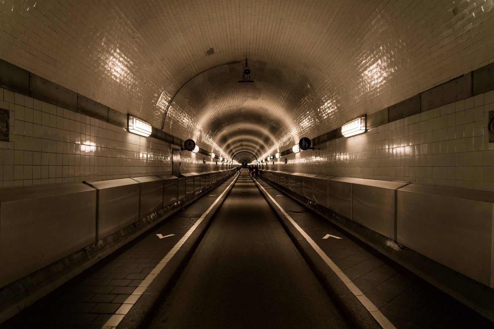 Alter Elbtunnel in Hamburg