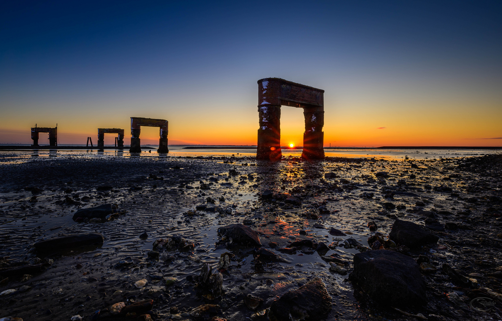 Alter Fähranleger Ruine