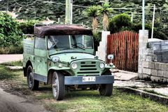 Alter Fiat auf Sardinien