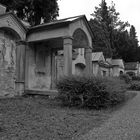 alter Friedhof in Lindau in s/w 1