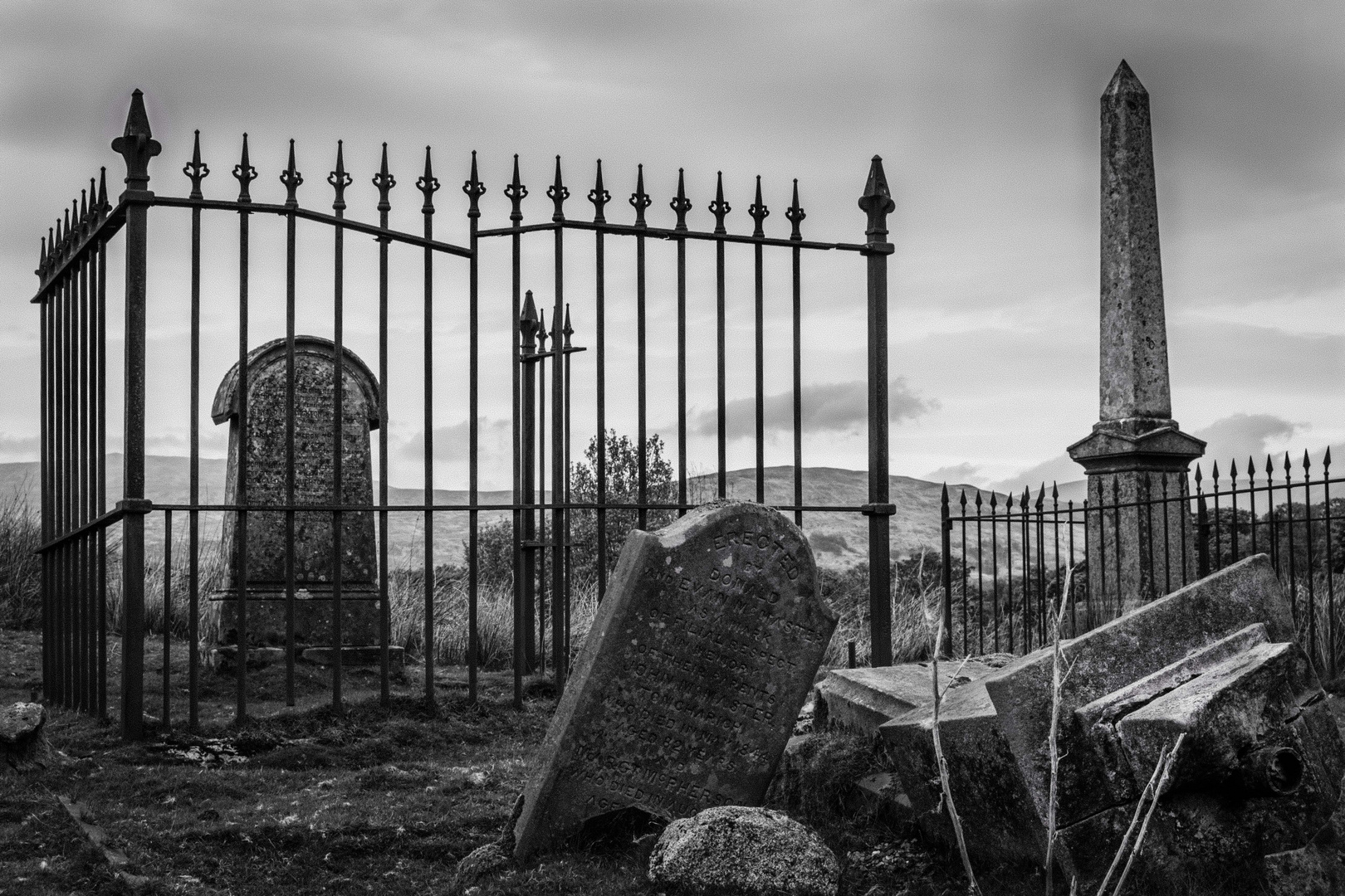 alter Friedhof in Schottland