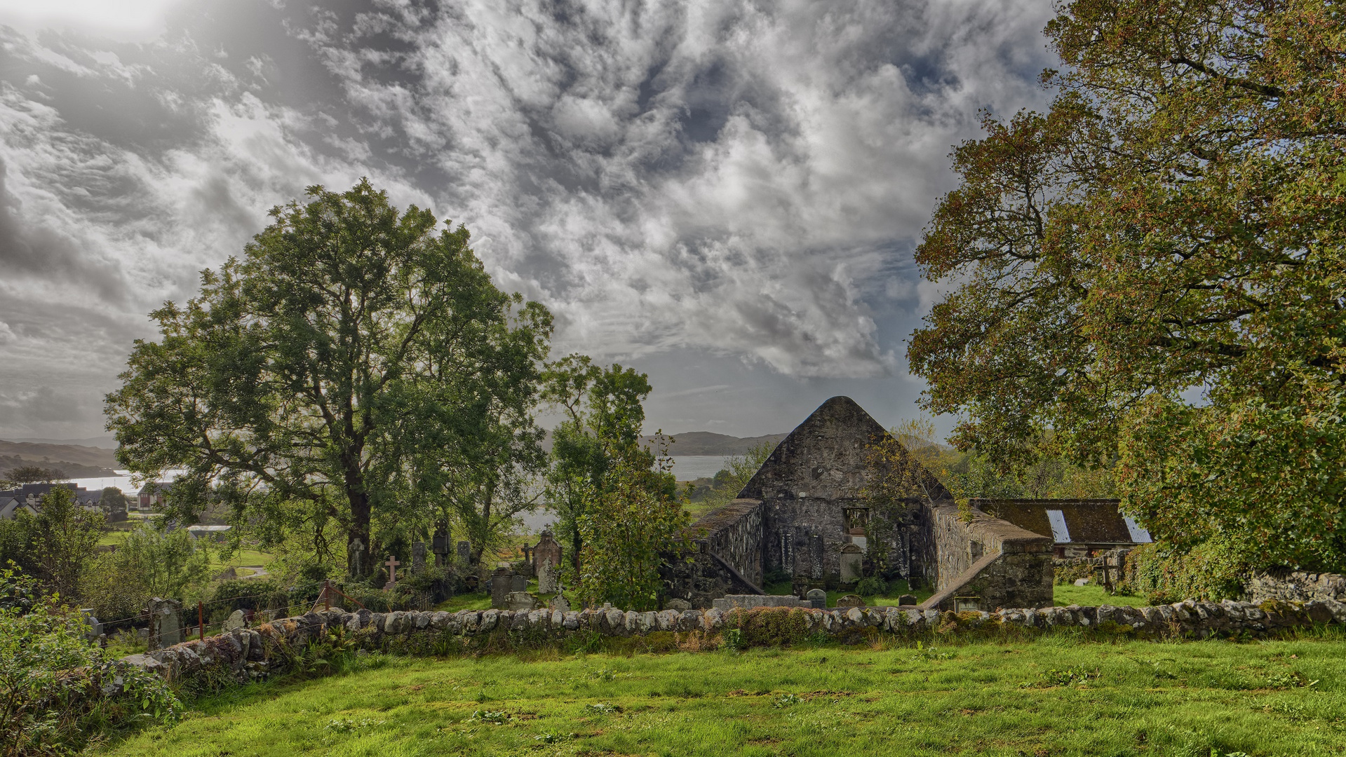 Alter Friedhof in Schottland