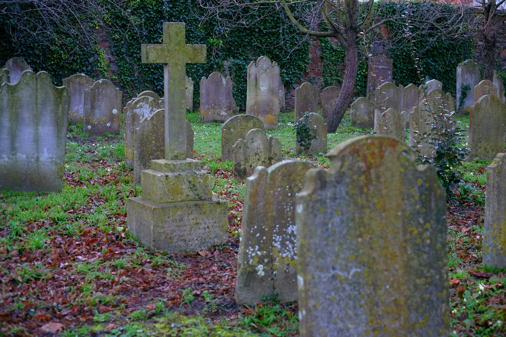 Alter Friedhof in St. Helier, Jersey Channel Island