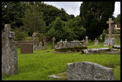 Alter Friedhof in Südengland.