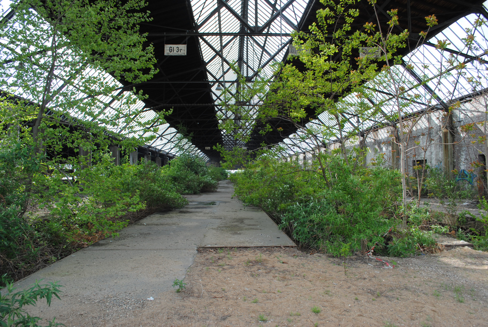 alter Güterbahnhof in Duisburg, Gleis 13