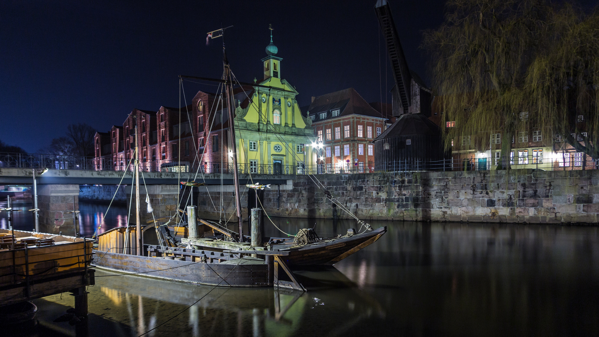 Alter Hafen in Lüneburg