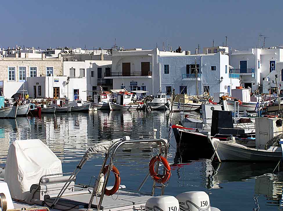 Alter Hafen in Naoussa/Paros