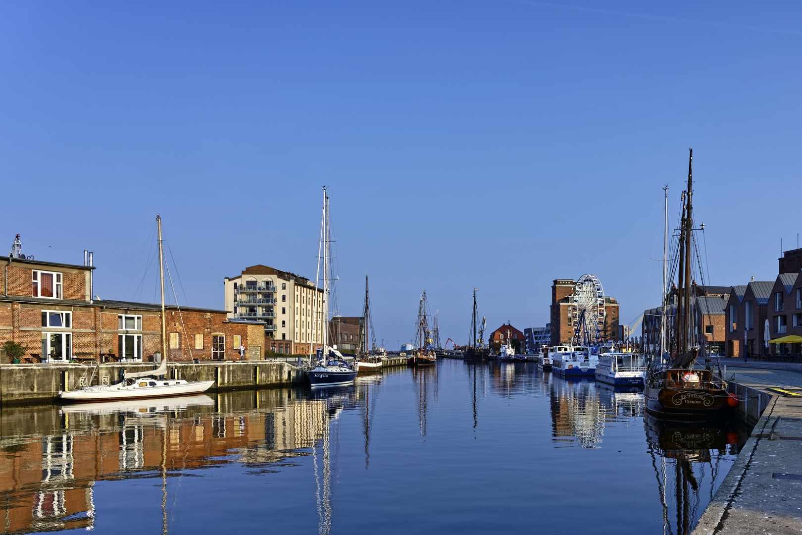 Alter Hafen in Wismar