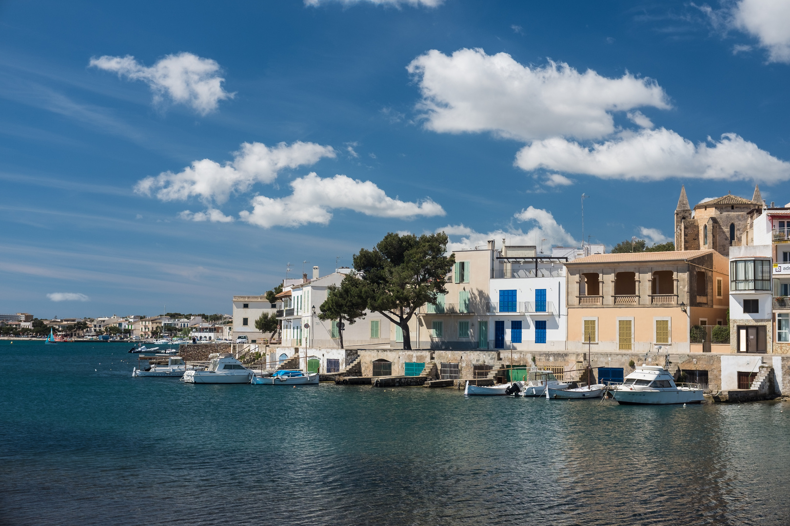 alter Hafen, Portocolom