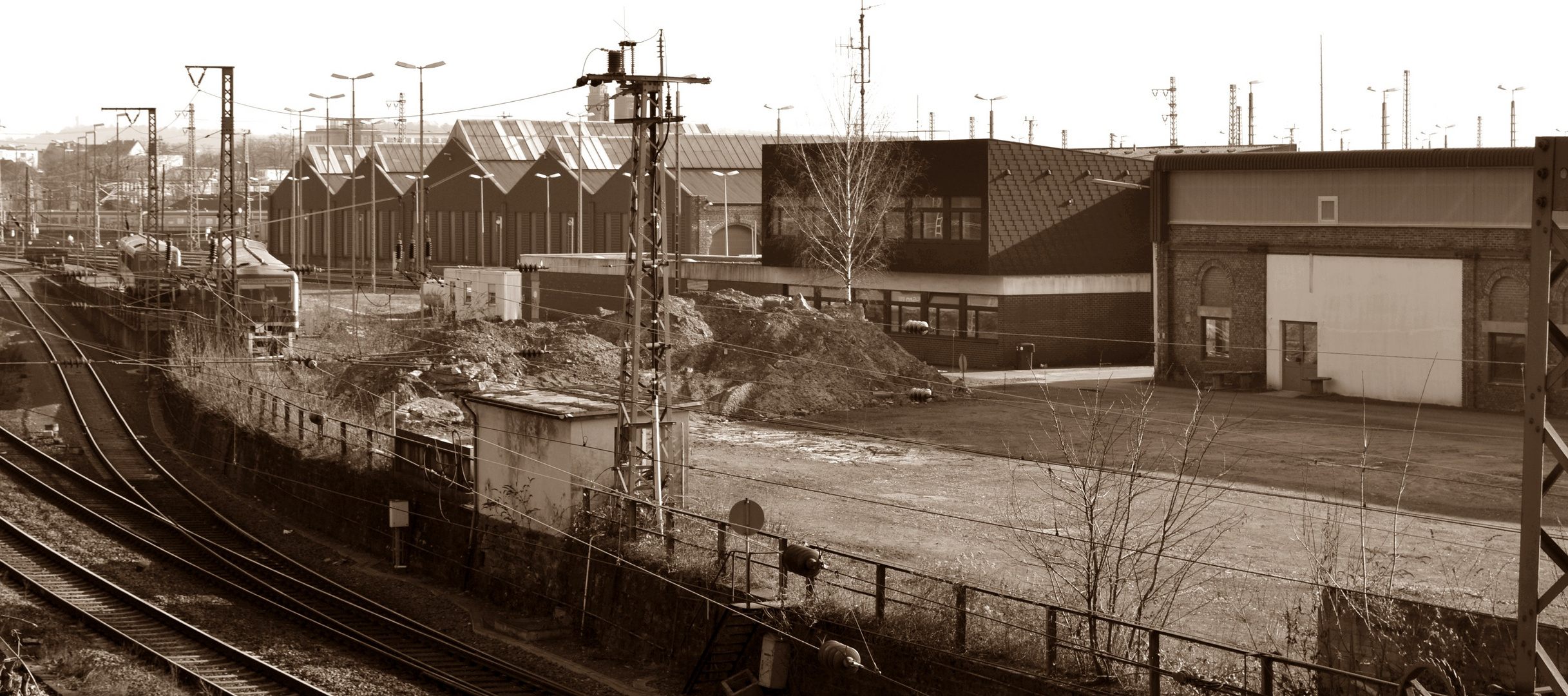 Alter HBF im Abriss- Saarbrücken