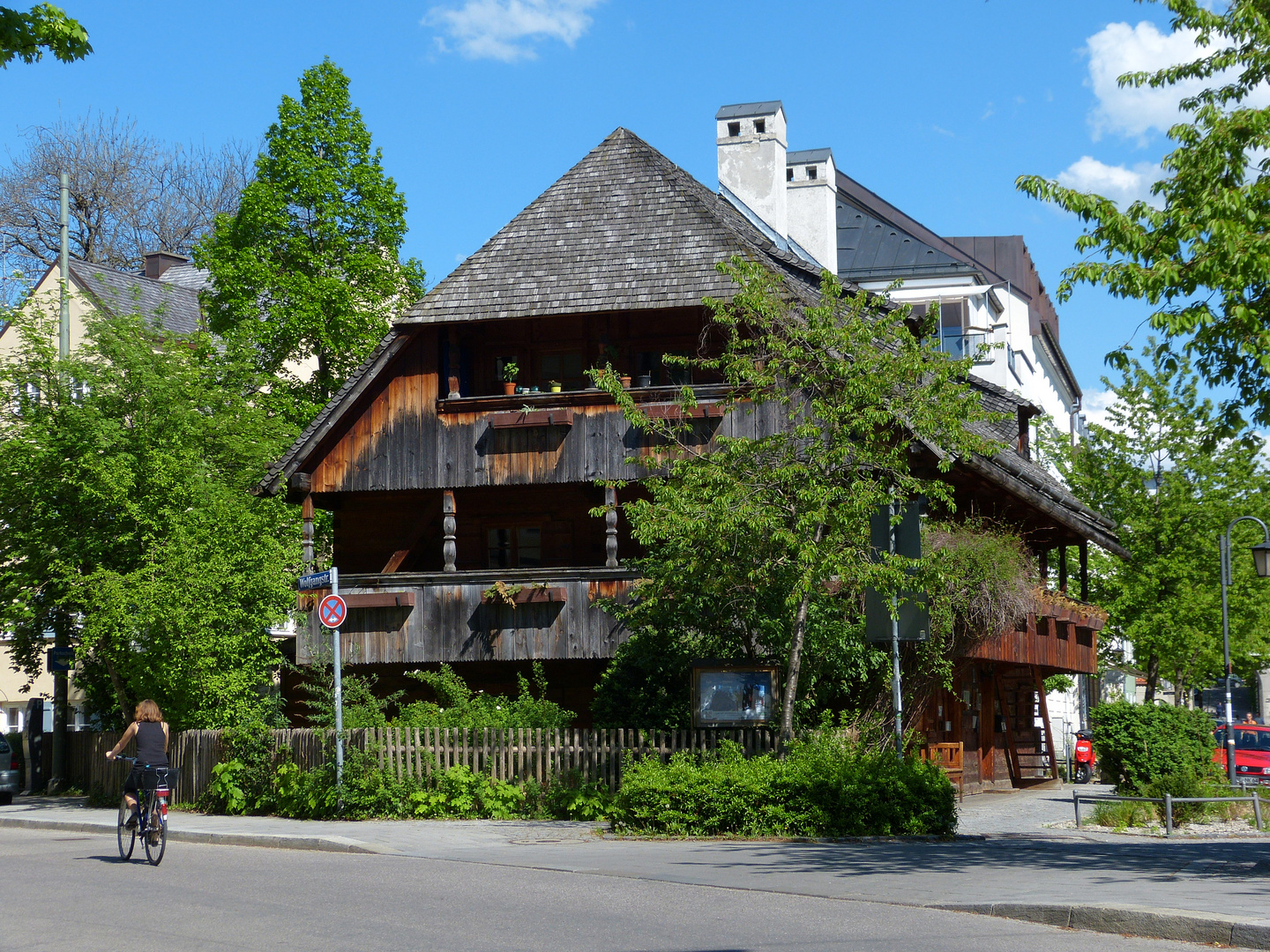 Alter Herbergshof, möglicherweise ehem. Bauernhof in München, Haidhausen (2)