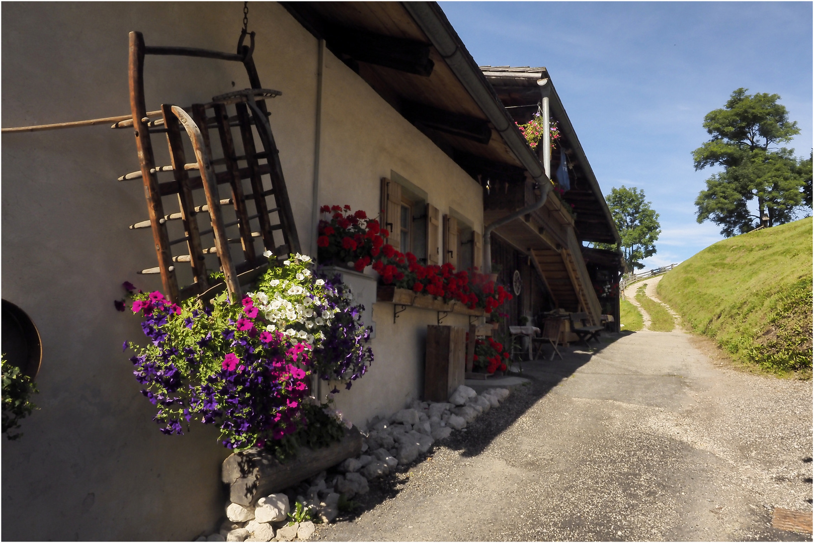 Alter Heuschlitten in Sextental