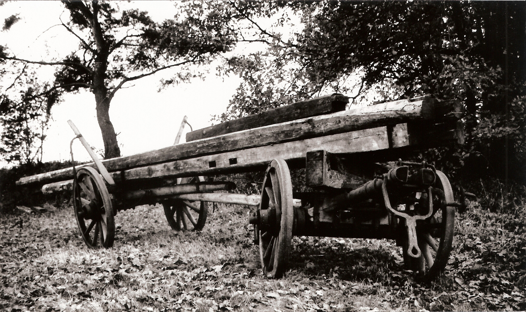 Alter Holzwagen