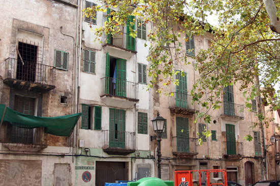 Alter Innenhof in Palma