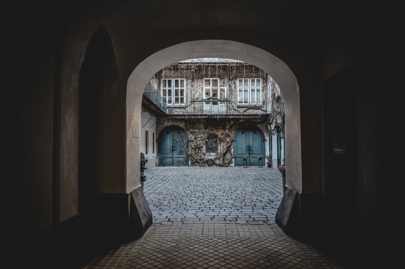 Alter Innenhof in Wien