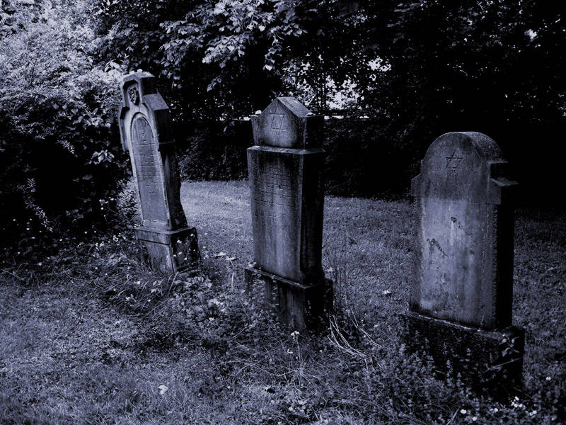 Alter jüdischer Friedhof in Brühl...