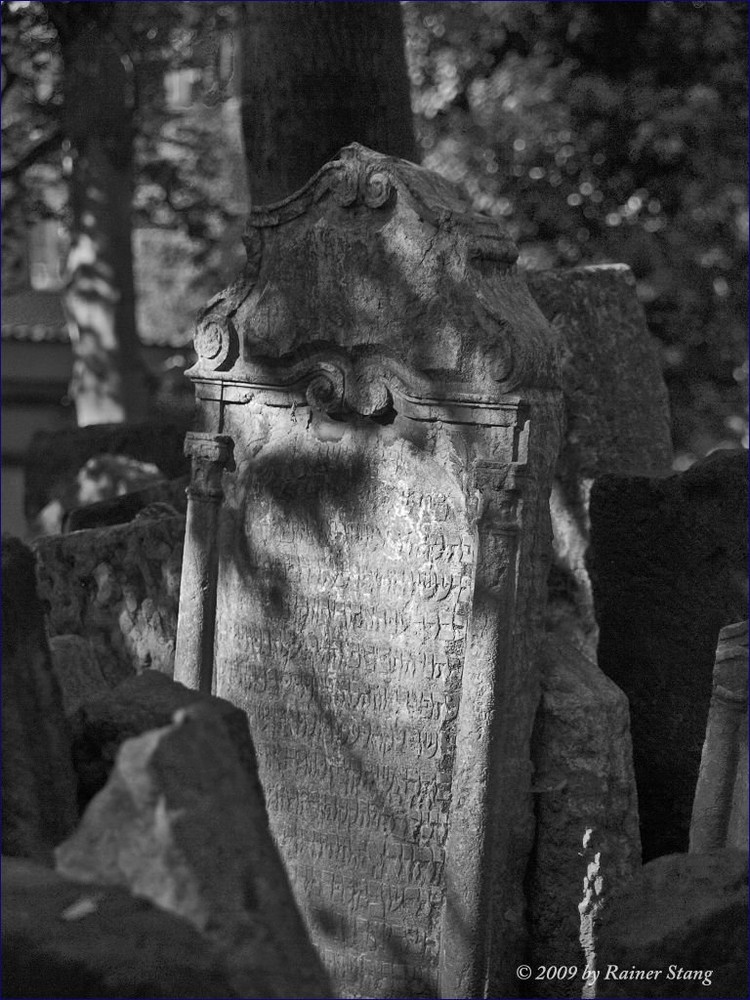 Alter jüdischer Friedhof in Prag 1