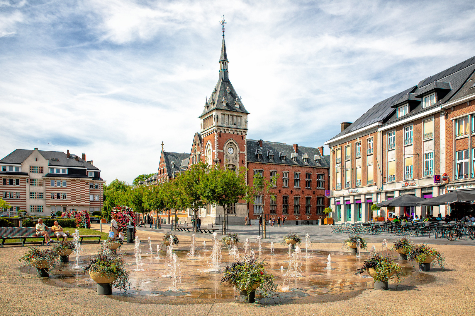 Alter Justizpalast Nivelles, Belgien