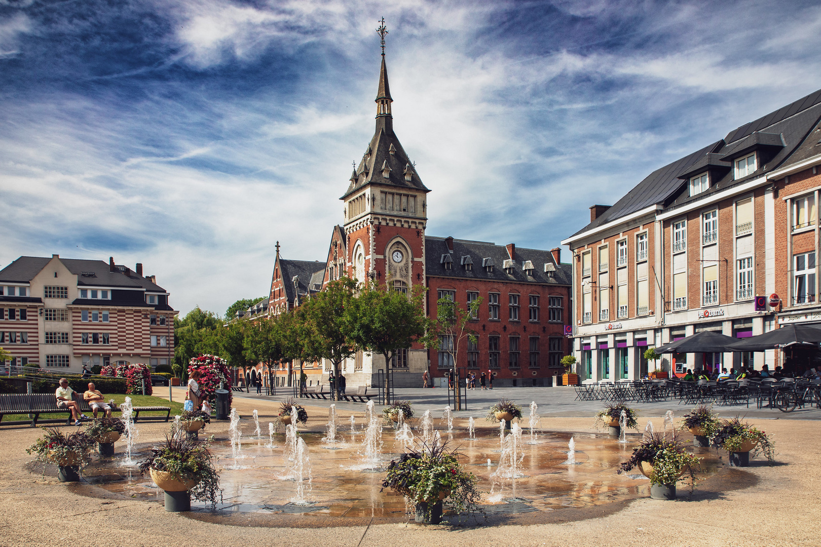 Alter Justizpalast Nivelles, Belgien