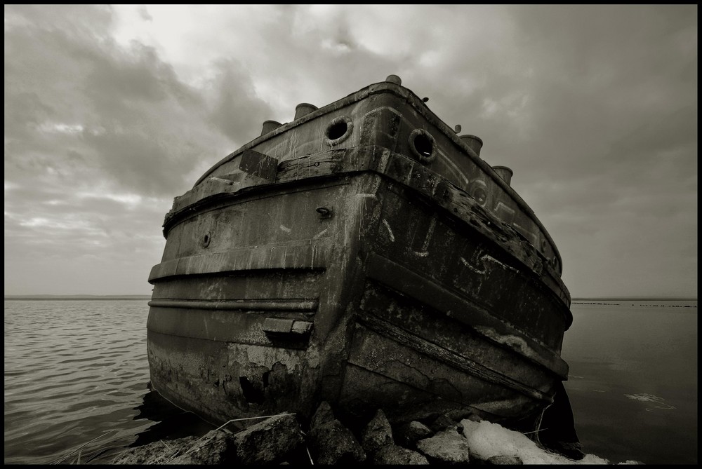 alter Kahn auf Usedom