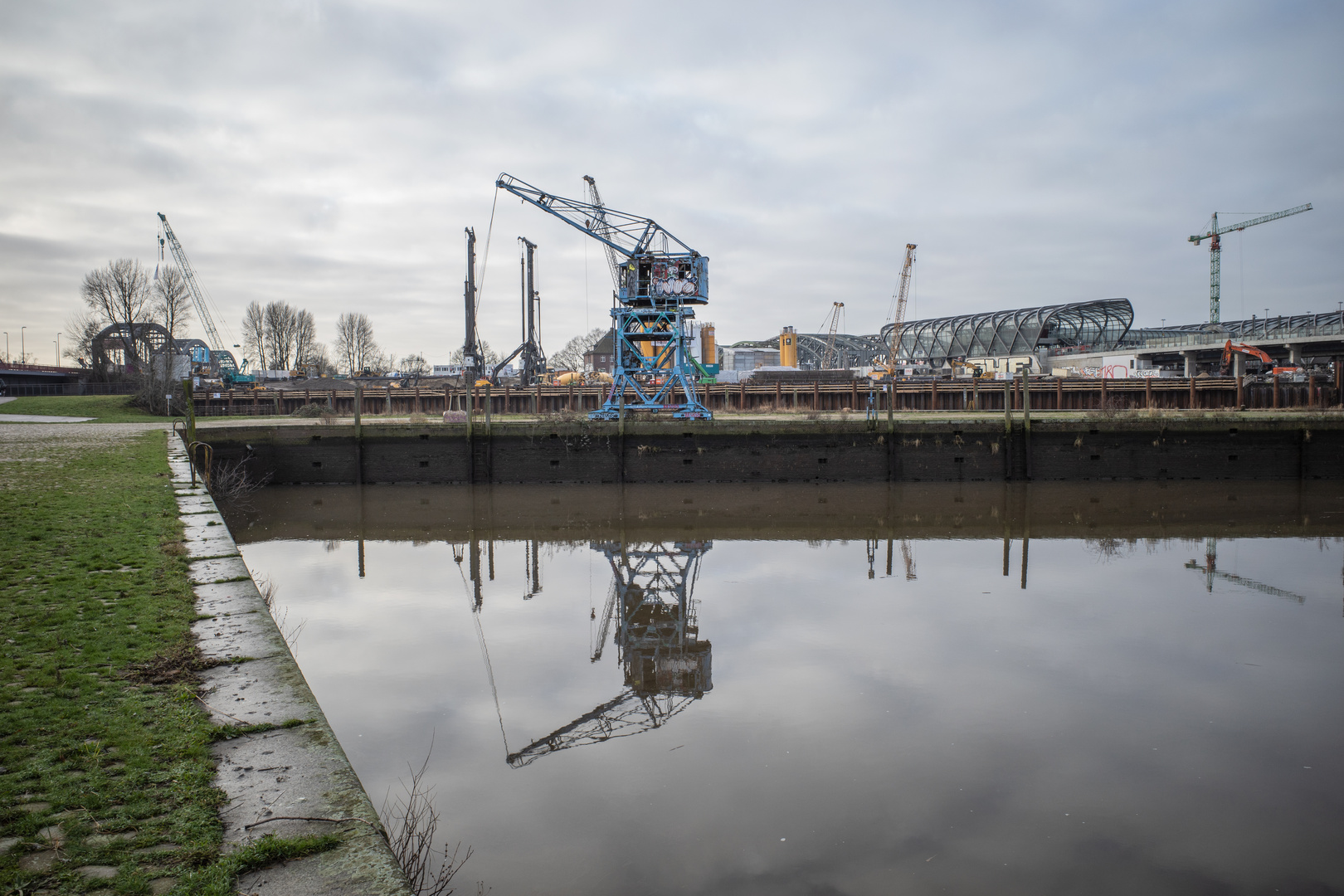 Alter Kran Billhafen