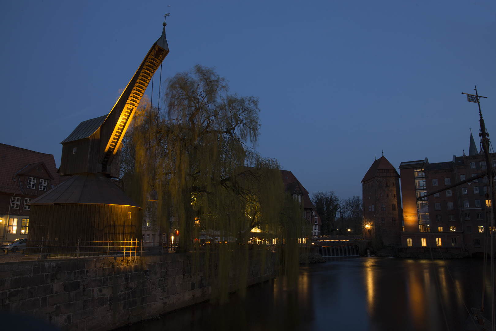 Alter Kran in Lüneburg