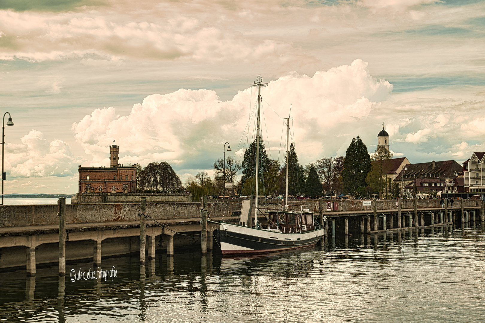 Alter Kutter am Bodensee 