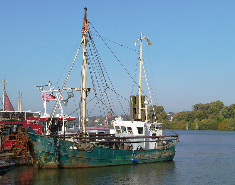 Alter Kutter in Finkenwerder