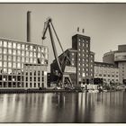 Alter Ladekran im Hafen von Münster