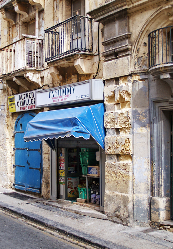 alter Laden in Valetta