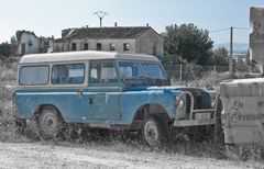 Alter Landy in Sotillo, Spanien