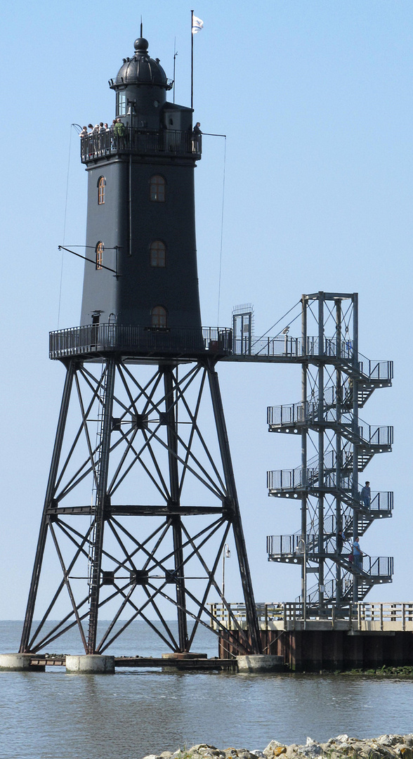 Alter Leuchtturm in der Nordsee