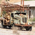 Alter LKW im stillgelegten Bergwerk